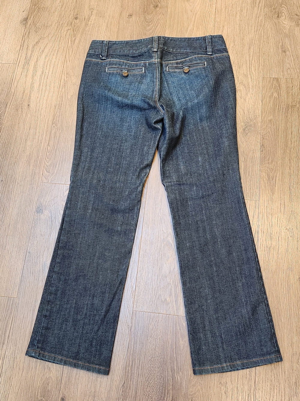 Ann Taylor Lindsay Waist Modern Fit Bootcut Jeans Blue Denim 10P - Like New - Picture 7 of 7